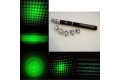 Green Laser Pointer w/ 5 Patterns Star Caps 532nm