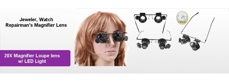20X Magnifier Glass