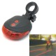 Bicycle Led Laser Tail Light Safety Rear Lamp
