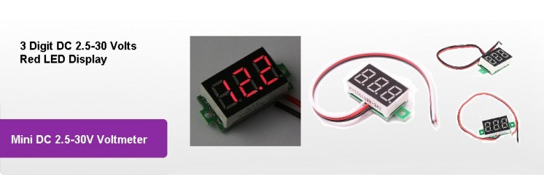 Mini Dc Voltemeter
